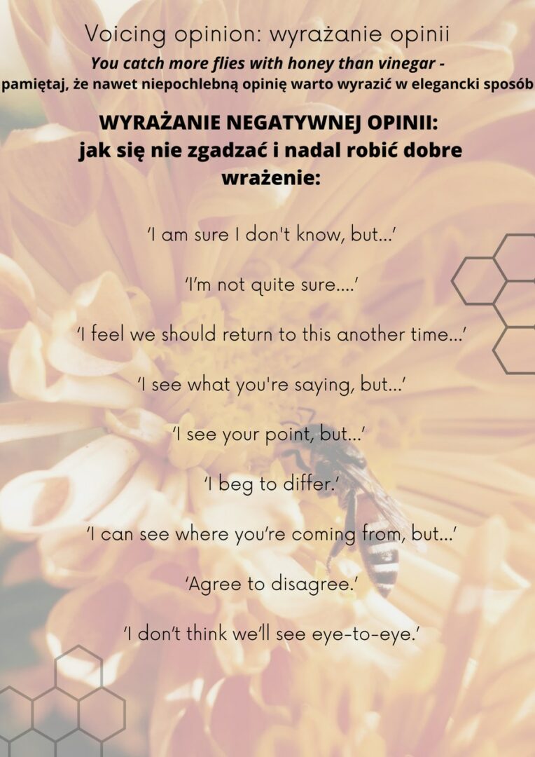 wyrażanie opinii 2