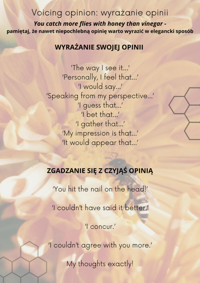 wyrażanie opinii 1