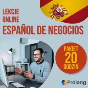 Język hiszpański biznesowy - Pakiet 20 indywidualnych godzin (135zł / godz.)