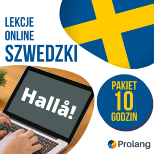 SZWEDZKI - Pakiet 10 indywidualnych godzin zajęć ONLINE (160zł / godz.)